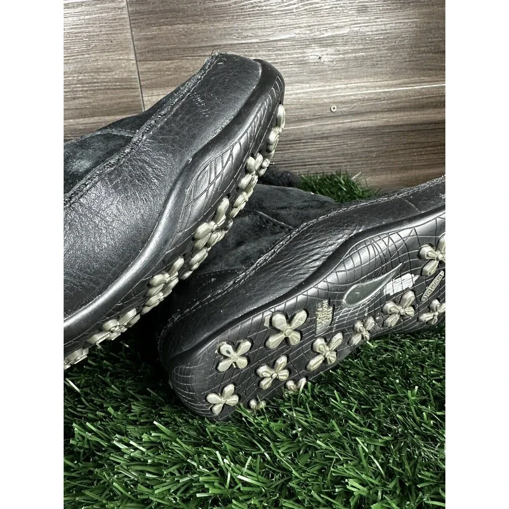 The North Face Boots‎ Size 8 Abby II Black Suede Faux Fur 200 Gram Waterproof